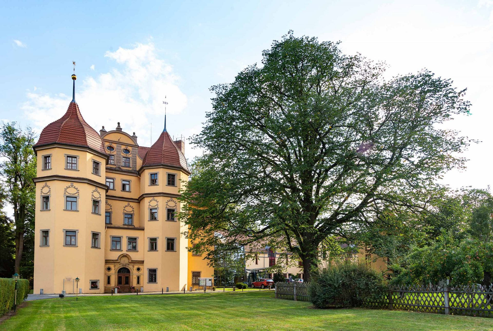 Schlosshotel Althörnitz Fassade