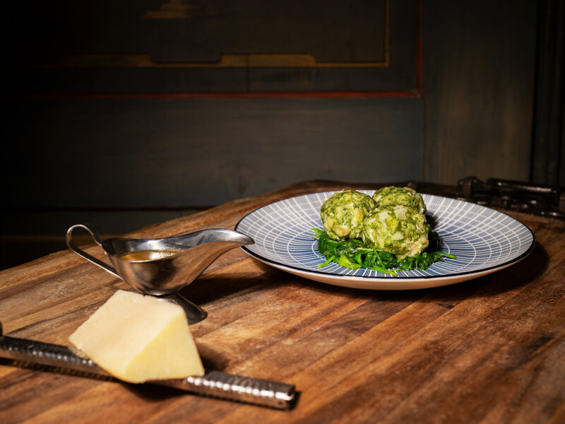 Westerndorfer Stube Spinatknödel Westerndorfer Stube Spinatknödel